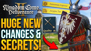 Kingdom Come Deliverance 2 - New 70GB Update Has Tons of NEW CHANGES & SECRETS!