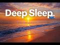 Ocean Waves at Sunset 🌊 Relaxing Sleep Music | 2 Hours of Calm Ambient Sounds