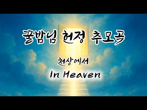 🌙 삼가 고인의 명복을 빕니다 | 꿀밤님을 기억하며 🕊️ | 천상에서 #꿈밤의라브플리 #러블플리