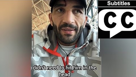 BAHRAM RAJABZADEH REACTION (English subtitles) AFTER FIGHT VS LEVI RIGTERS GLORY 95