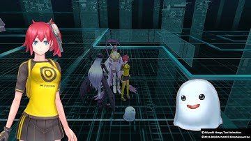 DIGIMON STORY CYBER SLEUTH Walkthrough Part 29 - A Game, a Bug, and a Imperiled Job