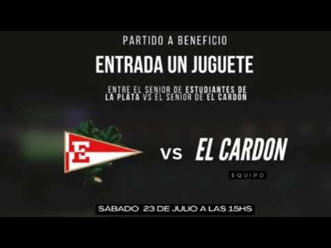 Fútbol Senior a beneficio: Estudiantes vs El Cardón