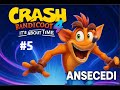 CRASH Y COCO AL RESCATE... ¿OTRA VEZ? | ANSECEDI | CRASH BANDICOOT  4 | #5