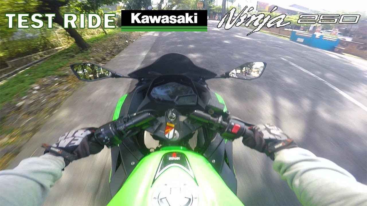 Как езда на большом велосипеде | Тестовая поездка Kawasaki Ninja 250 Fi 2014 года