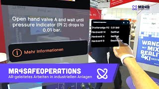 Ar-Geleitetes Arbeiten In Industriellen Gefahrensituationen - Mr4Safeoperations