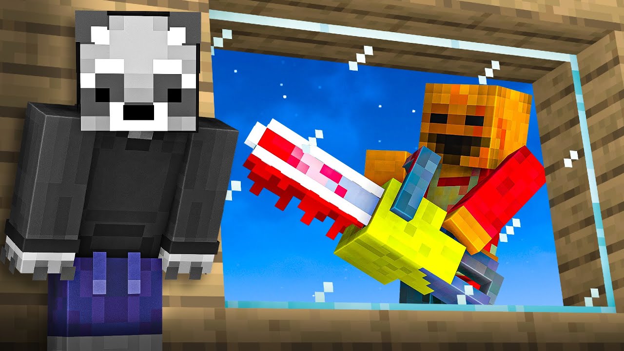 Sobreviví a un Psicópata en Minecraft