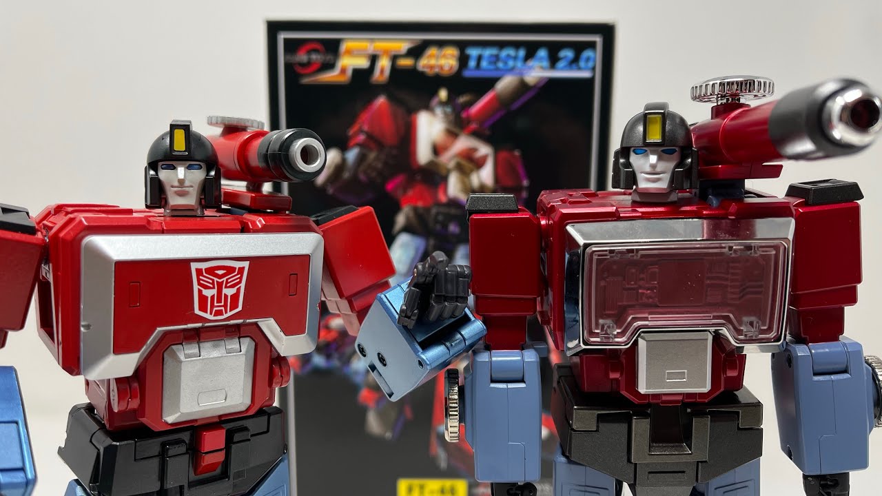 Fanstoys Tesla 2.0 and X-Transbots Janssen ROBOT MODE ONLY Figure