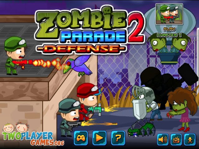 Jogo Zombie Parade Defense 4 no Jogos 360