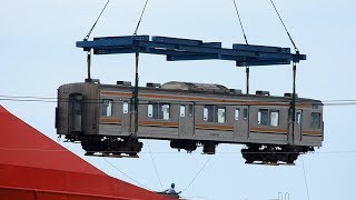 2019/07/31 【ジャカルタ譲渡】 205系 船積作業 新潟西港 | JR East: 205 Series for Jakarta Loading at Niigata