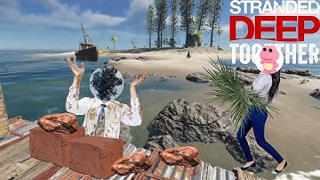 Brickwork And Hoarding Resources! - Stranded Deep: Together! - Part 28