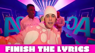 Bet you can&#39;t finish the lyrics to every song in this challenge! ★ Finish the Lyrics ★ Music Quiz