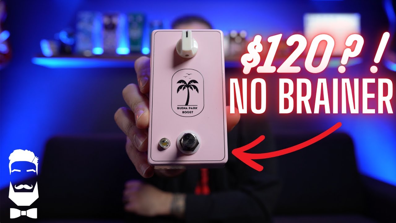 One Knob And The Truth. Oc Pedals Co Buena Park Boost!