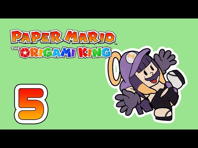 【Paper Mario: The Origami King】 OH MY PAPER 【#5】のサムネイル