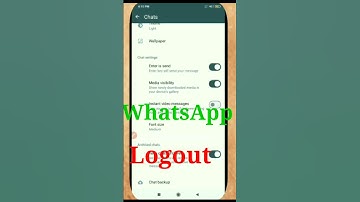 How to Logout WhatsApp Account 🔥 #shorts #whatsapp