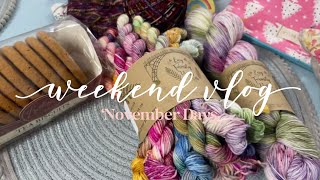 I Went To The Lay Family Yarn Woollay Retreat 🧶 | WEEKEND VLOG