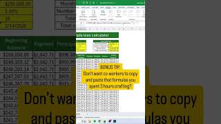 simple loan calculator in excel