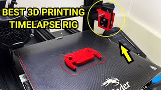 How to Create Those "Growing Out of Nowhere" 3D Printing Timelapse Videos! Easy & Simple !