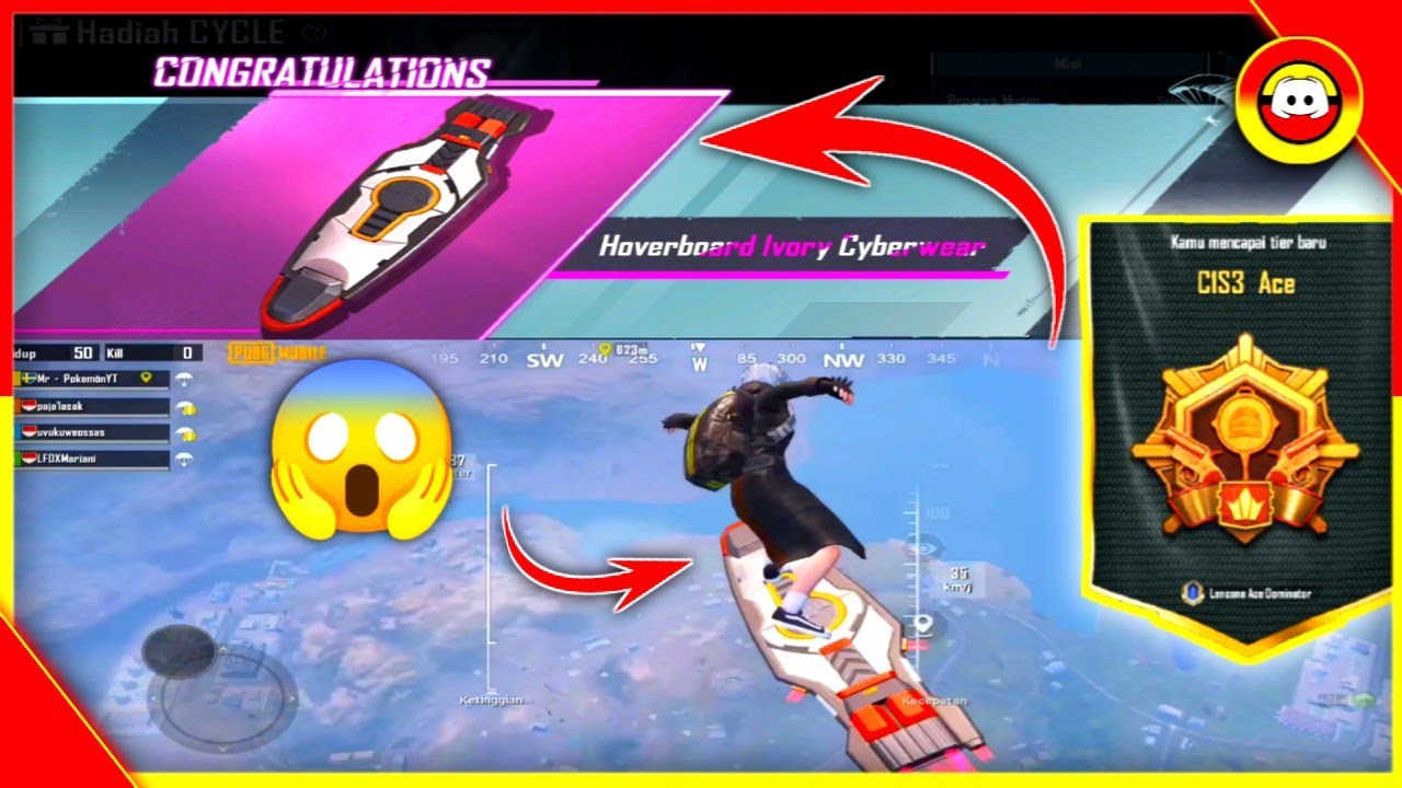 Pokemon Got LEGENDARY Hoverboard 😍 PUBG Mobile