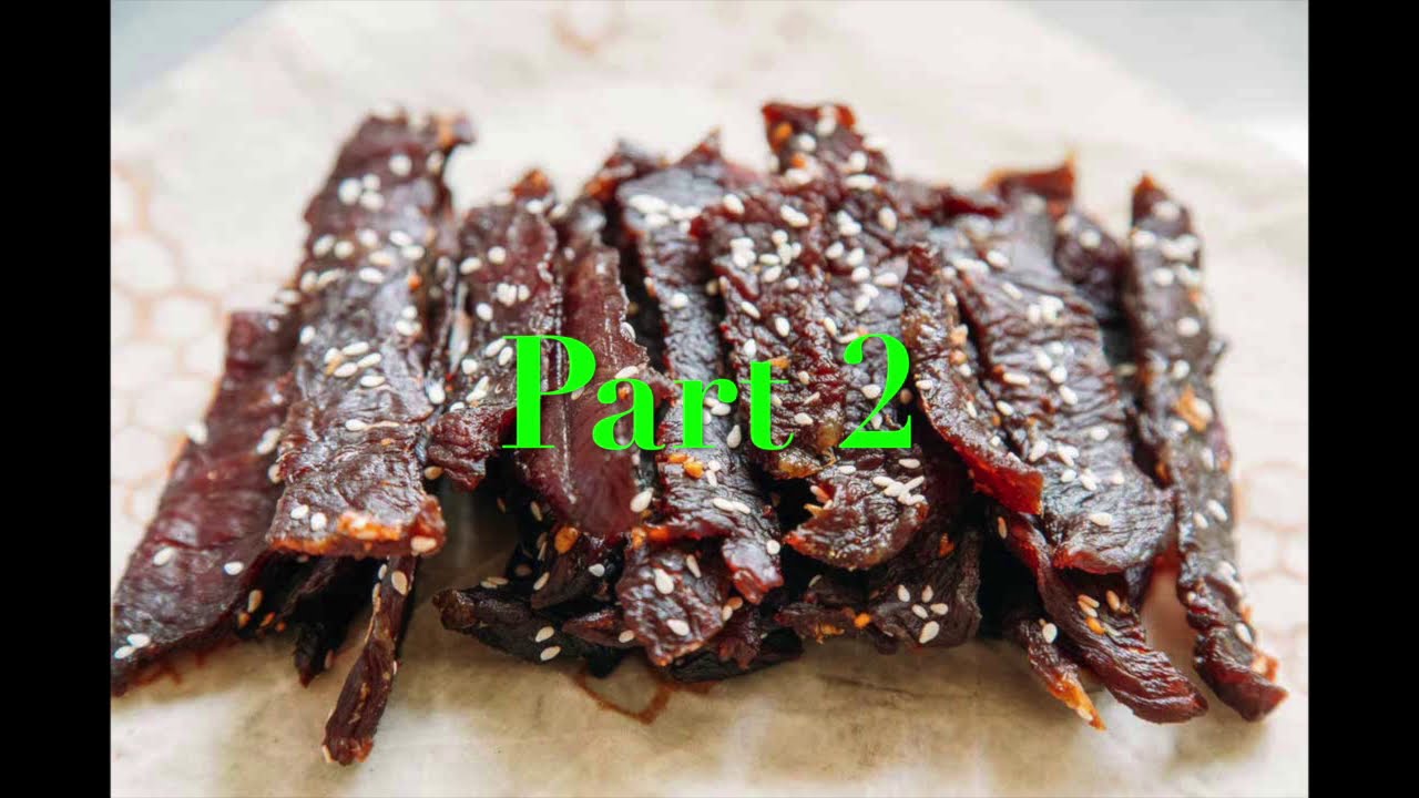 Making Beef Jerky For Long Term Storage Part 2! YouTube