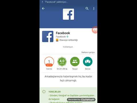 Telefona facebook indirme