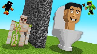 Trolei meu Amigo na BATALHA DE MOBS do MINECRAFT