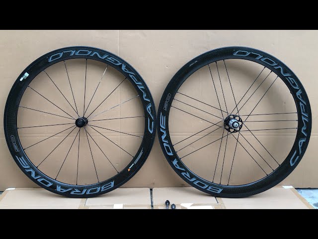 Campagnolo Bora One 50 AC3 wheels, running separate inner tube