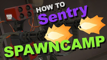 TF2 Griefing - How to Sentry spawn-camp on Frontier ?