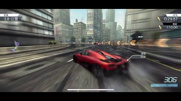 [iOS] Need for Speed: Most Wanted - Koenigsegg Agera R gameplay