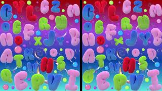 Detalles Spot the 8 Differences! ABCDEFGHIJKLMNOPQRSTUVWXYZ [Bubble Letters #2] Guía