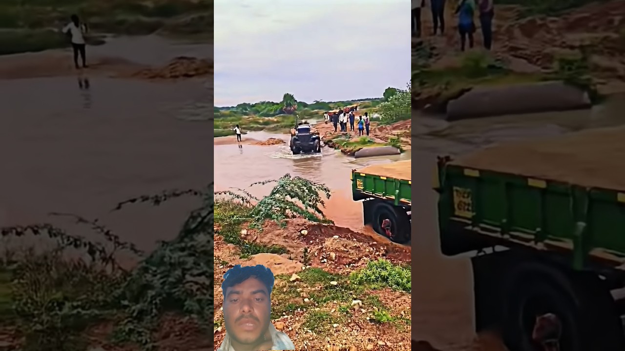 ट्रैक्टर पानी में कुदा दिया पीछे पुलिस लग रही है भाई बद्री का भरा हुआ