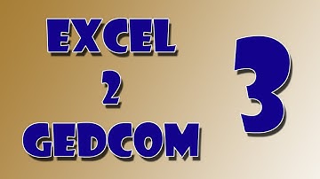 Excel to Gedcom using Rootsmagic 7 - Lesson 03 [Loops & Decisions]