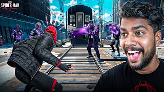 SAVING NEW YORK TRAIN SERVICE 🚆!! Spiderman Miles Morales (Part 2)