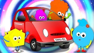 daddys red car colors song fro kids nursery rhymes by baby shapes