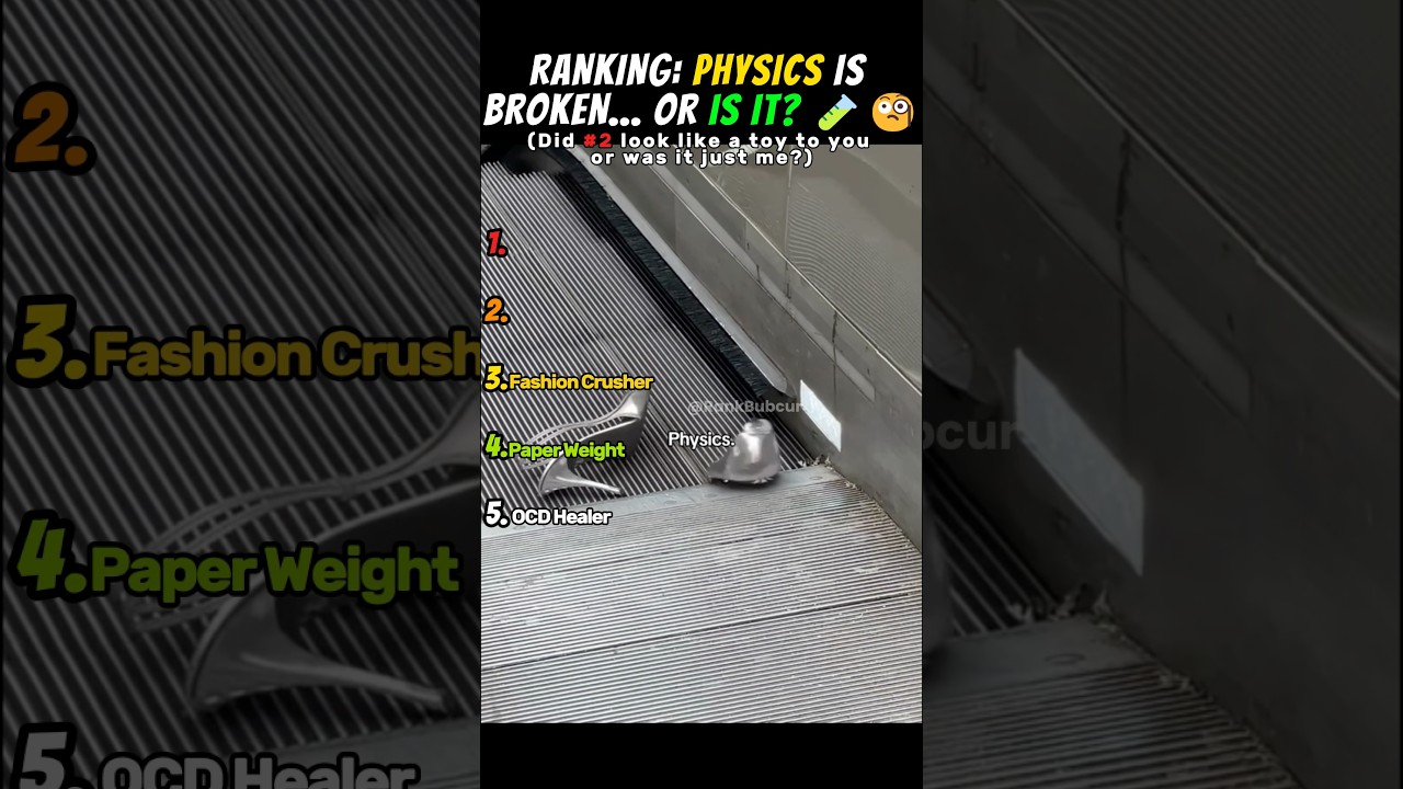 RANKING: PHYSICS IS BROKEN... OR IS IT? Explain Your Opinions…👇🏻 