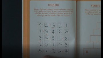 Whispering While Doing a Futoshiki Number Puzzle -Logical Placement Puzzle- ASMR - Australian Accent