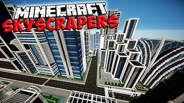 Skyscrapers in Vanilla Minecraft - Minecraft Instant Structures! (Minecraft Only One Command)