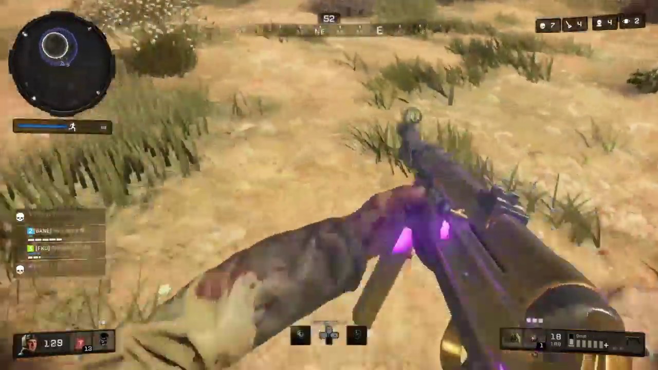 BURD CLUTCHING UP FOR THE SQUAD IN BLACKOUT!