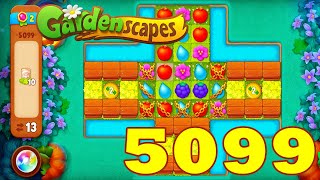 Gardenscapes Level 5099 Hd Walkthrough 3 - Match Gameplay Android Ios Gamego Game