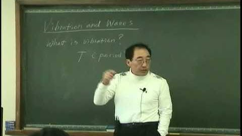 [Lecture 1-1: String vibration and wave] Introduction to Acoustics by Prof. Yang-Hann Kim