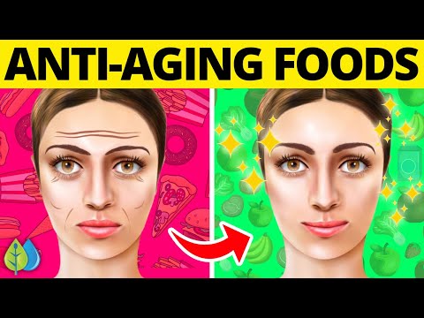 🥑Top 10 Anti Aging Foods REVEALED