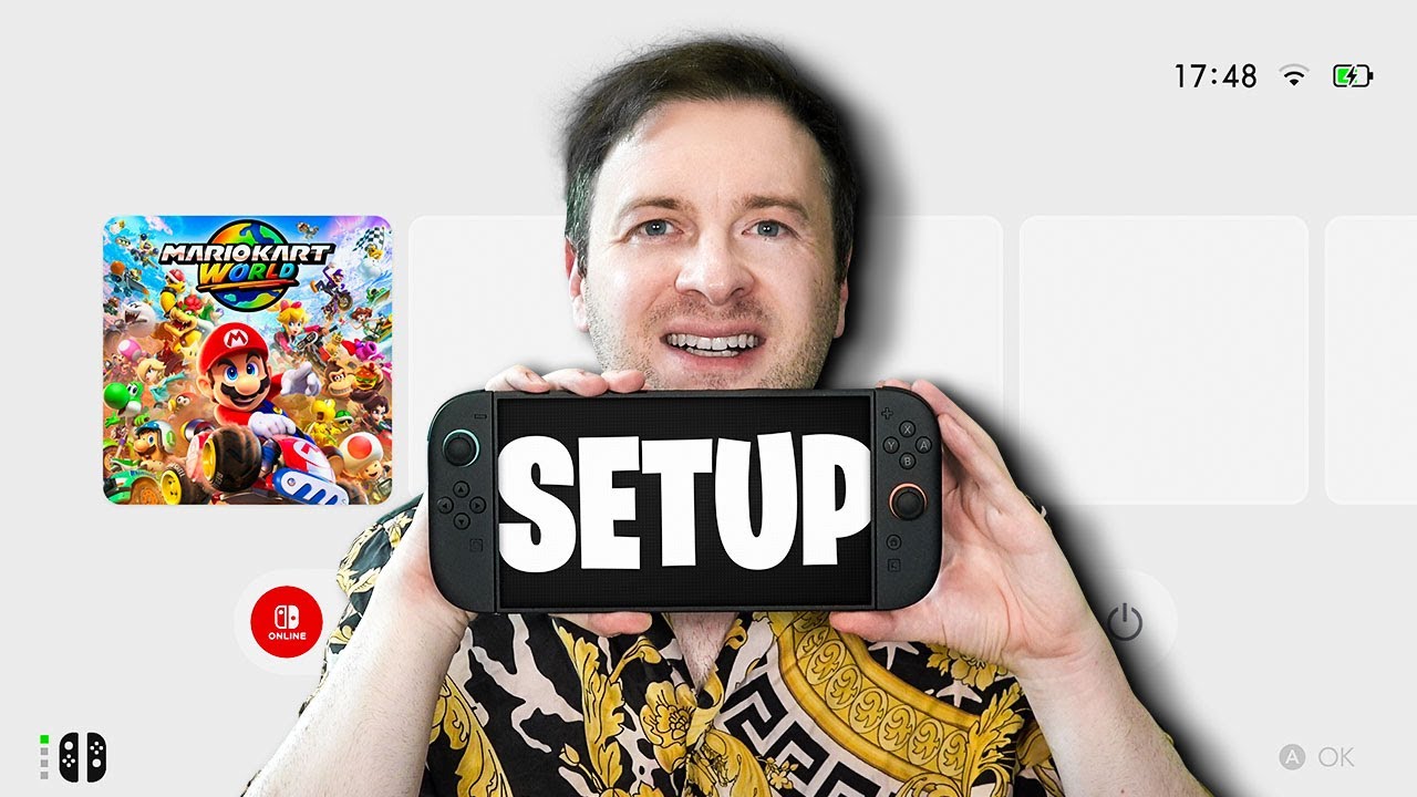 NINTENDO SWITCH 2 einrichten | Setup Tutorial - YouTube