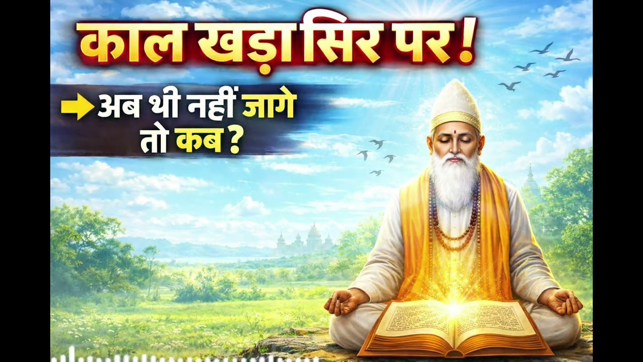 काल खड़ा सिर पर 😨 | अभी जाग रे मन | अमृतवेला कबीर चेतावनी भजन | kabir bhajan | kabir vani | #kabir 