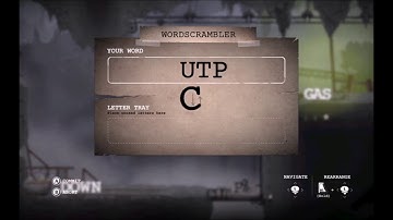 Typoman Puzzle Optimizations | Chapter One DOWN/CUT/UP