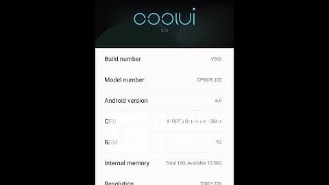 Coolpad note 3 lite marshmallow update