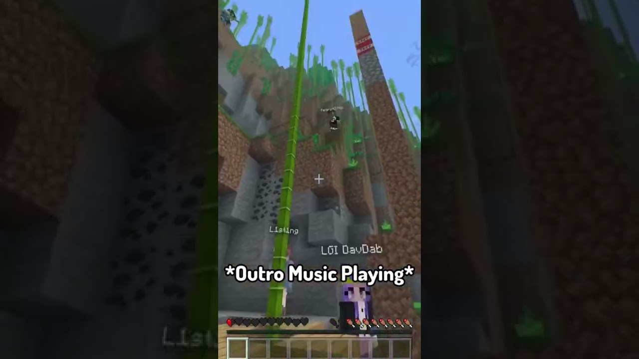 Minecraft Awakers SMP has an outro now 💀 #shorts