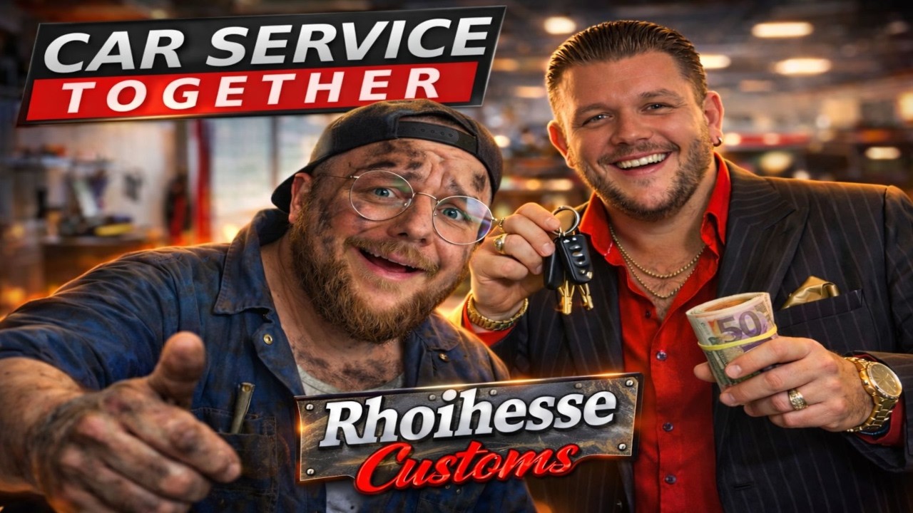 Erstes Mal CAR SERVICE TOGETHER - Geschäftsmann wird zum Schrauber😳