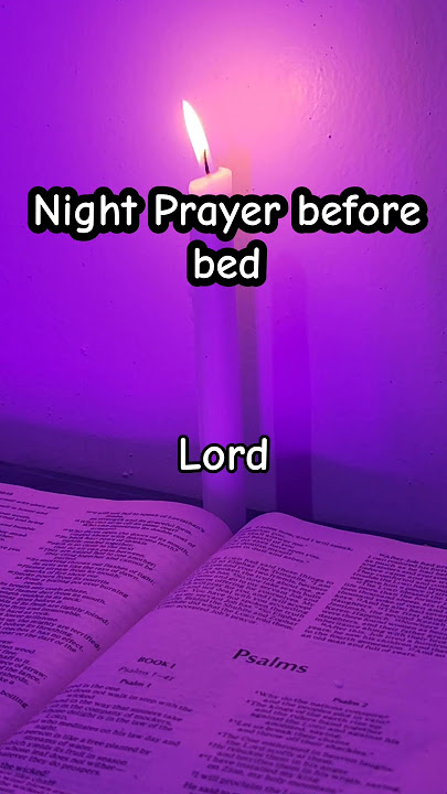 Doa sebelum tidur