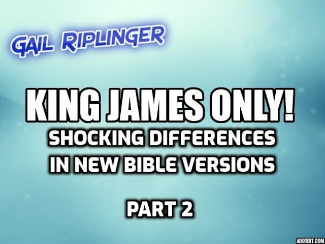 King James and His Translators by G.A. Riplinger