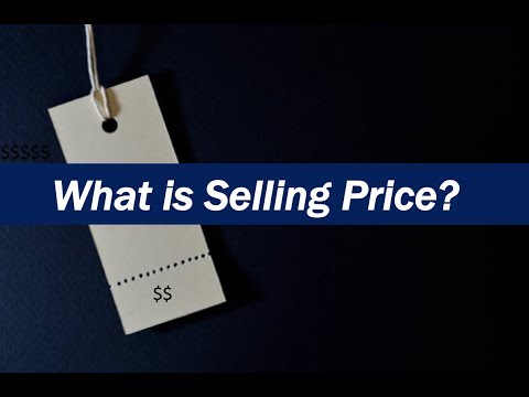 Video: Vad betyder försäljningspriset?
