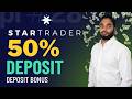 How to Get 50% Deposit Bonus | How to Activate Bonus on Star Trader Broker – Full Tutorial 2026